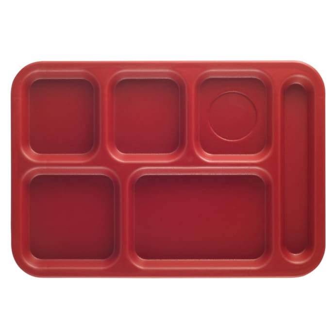 Cambro PS1014416 Plastic Rectangular Tray w/ (6