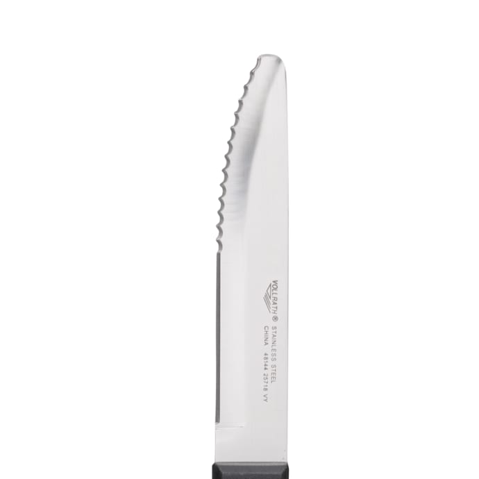 Vollrath® 48144 Rounded Tip S/S Serrated Steak Knife - 12 / CS