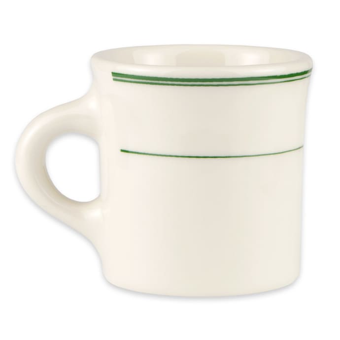 Homer Laughlin HL3001 8 3/4 oz Coffee Mug - China, Ivory w