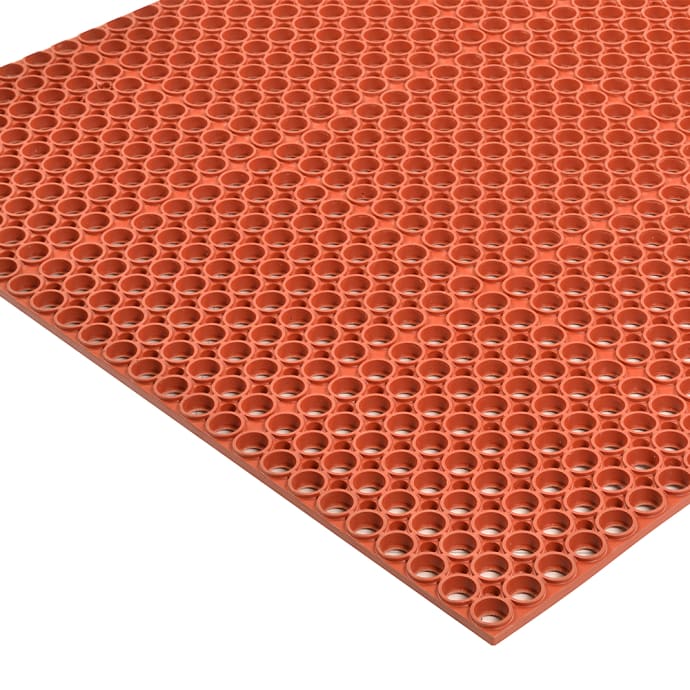 L´ L-MAT NoTrax T25S0035RD Apex Challenger Anti-Fatigue Floor Mat - 3