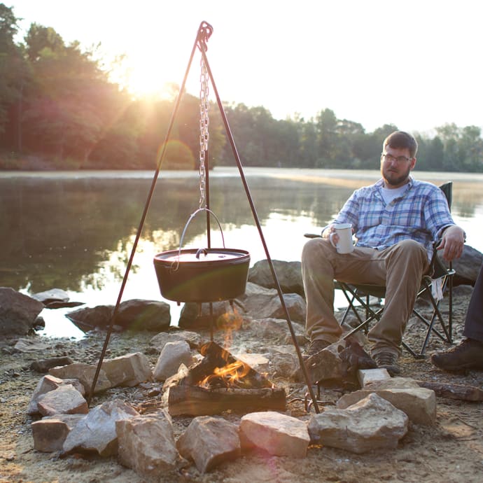 Lodge Adjustable Camp Tripod