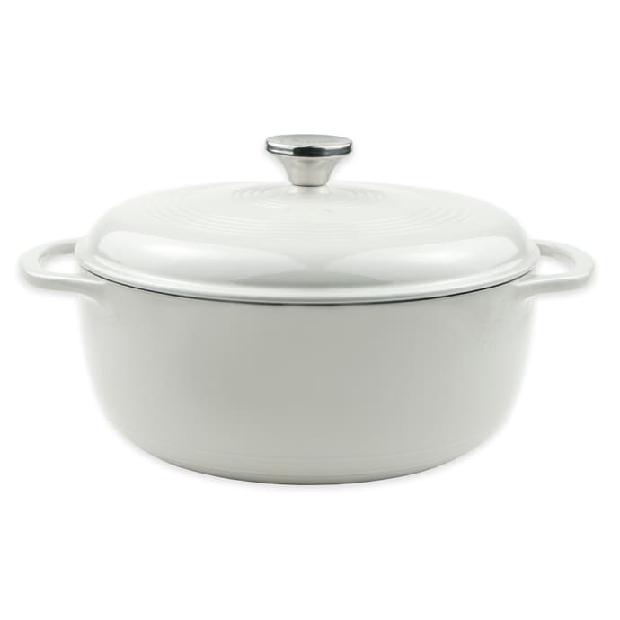 Qt Lodge Oyster White Dutch Oven Lodge Qt Cast Iron Dutch Oven