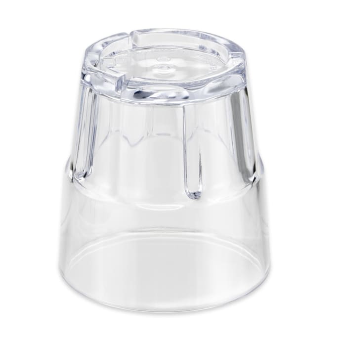 GET 9909-1-CL 9 oz Clear Plastic Rocks Tumbler