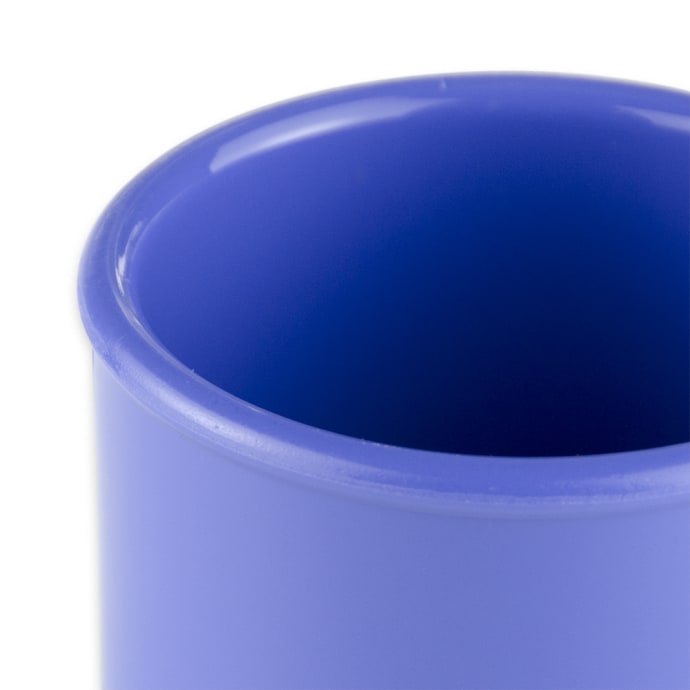 GET 8 oz Plastic Coffee Mug, Blue (TM-1308-PB)