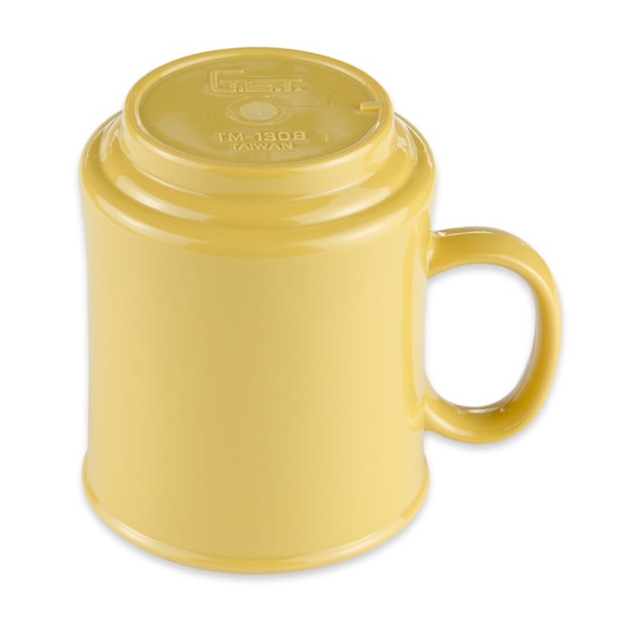 GET TM-1308-MIX 8 oz Plastic Coffee Mug, Assorted Colors