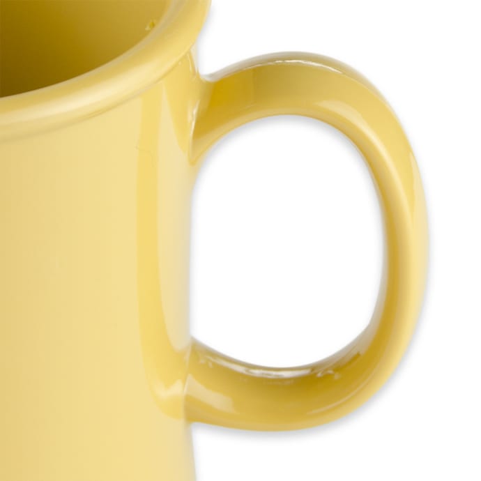 GET TM-1308-TY 8 oz Plastic Coffee Mug, Yellow