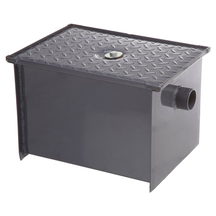 John Boos GT-40 Grease Interceptor w/ 20 lb GPM Capacity, Carbon