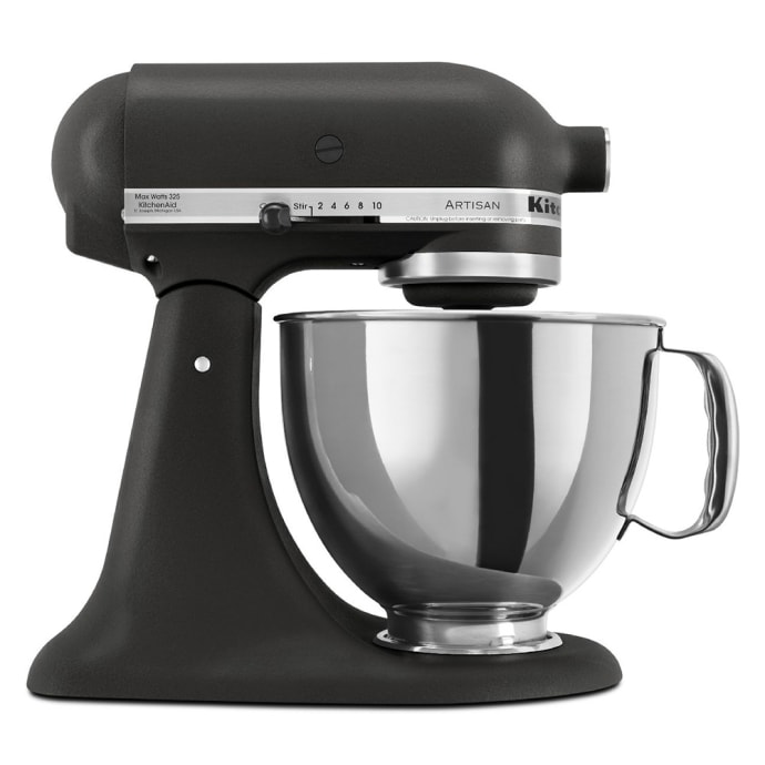 KitchenAid KSM150PSBK 10 Speed Stand Mixer w/ 5 qt Stainless Bowl