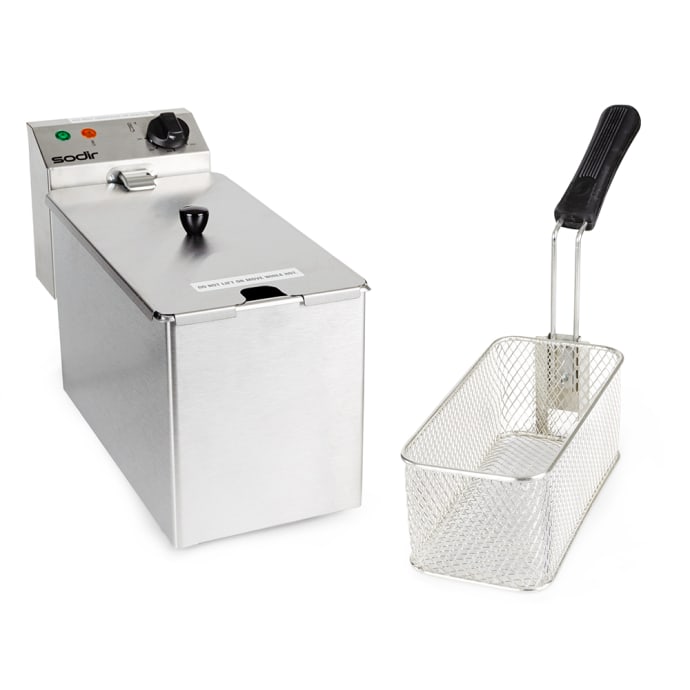 Equipex RF5S Countertop Electric Fryer - (1) 10 lb Vat, 120V