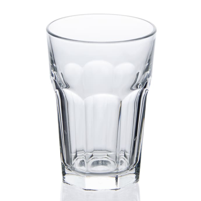 16 oz clear plastic double wall tumblers with glitter accents 16oz Glitter Globe Acrylic Skinny Tumbler Blank main image 0
