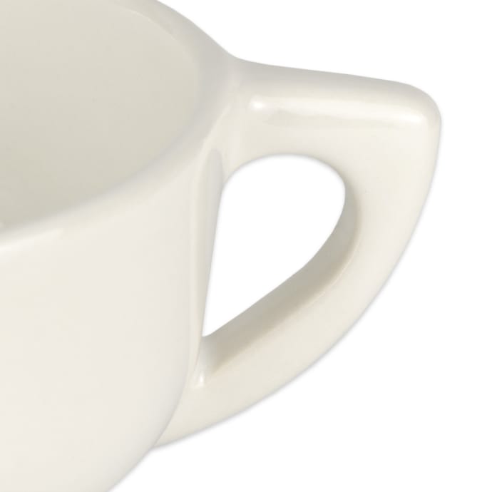 Diversified Ceramics DCI1345W 14 oz Latte Cup - Ceramic, White