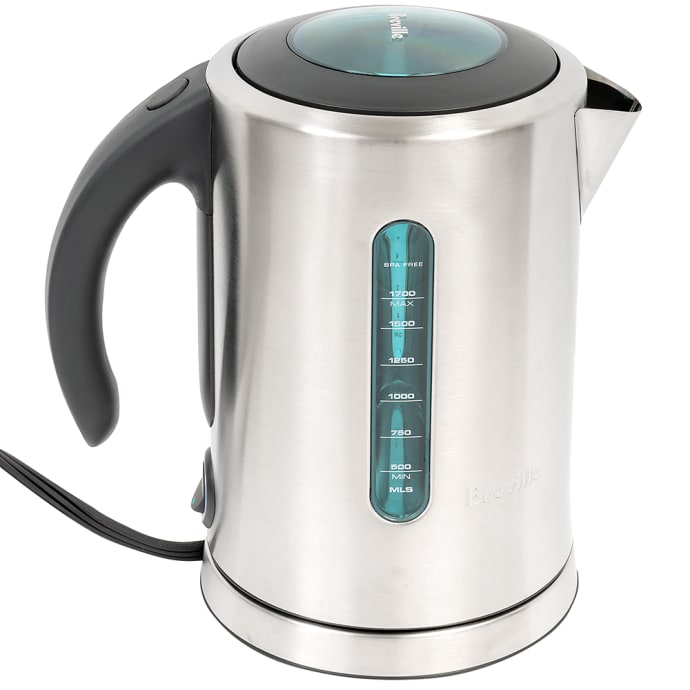 New Breville Stainless Steel/Plastic Soft Top Pure Kettle / Auto Shut Off  7-cups