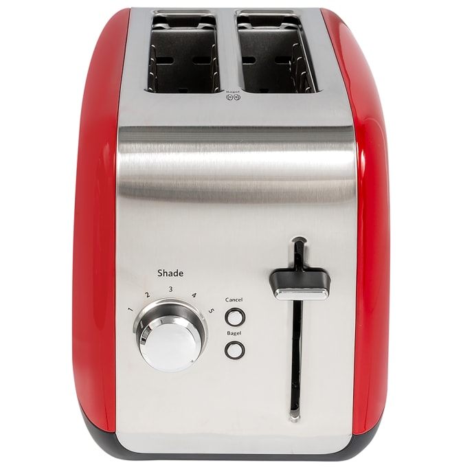 Buy Cookworks 2 Slice Toaster - Brushed Stainless Steel | Toasters | Argos