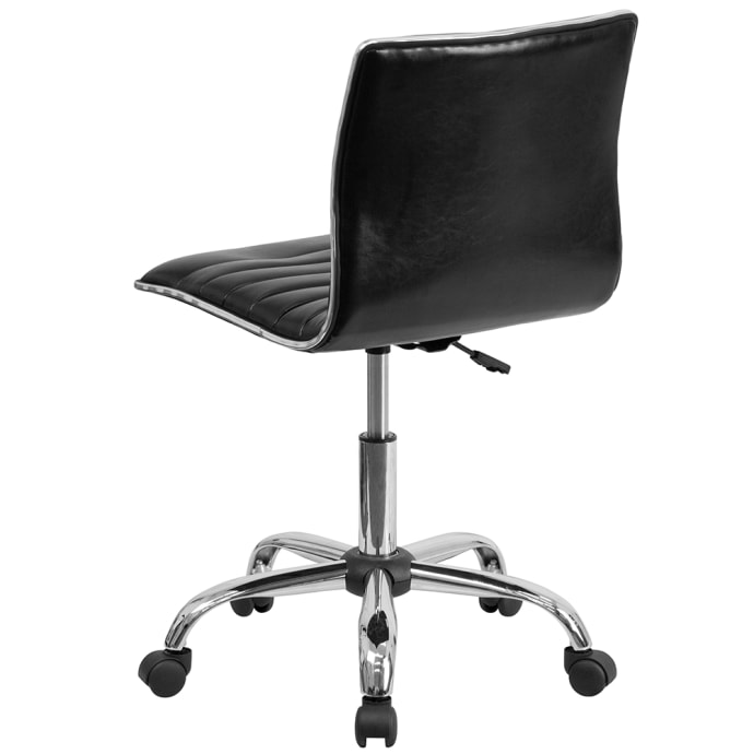 Flash Furniture DS-512B-BK-GG Swivel Task Chair w/ Low Back