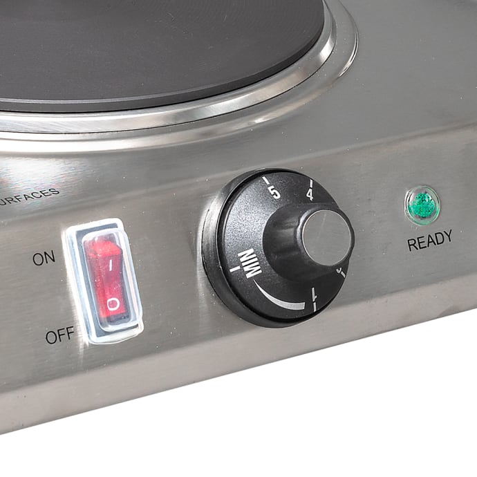 Waring WDB600 Electric Hot Plates, 2 Burners - WebstaurantStore