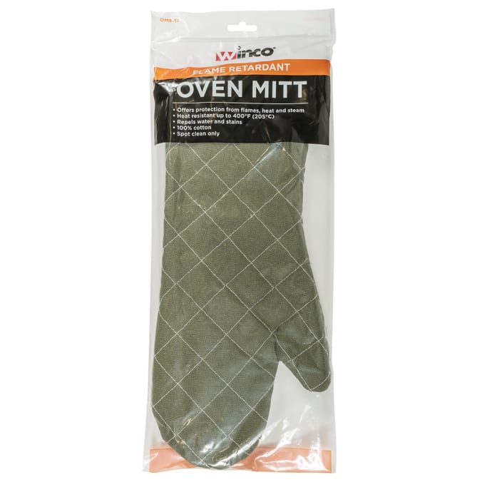 Chef Approved 167POM17 Oven Mitts 17 Flame Retardant