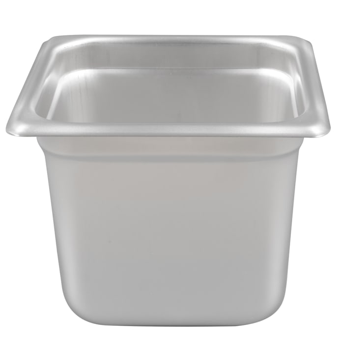 Winco SPJH-606 Sixth Size Steam Pan, Stainless