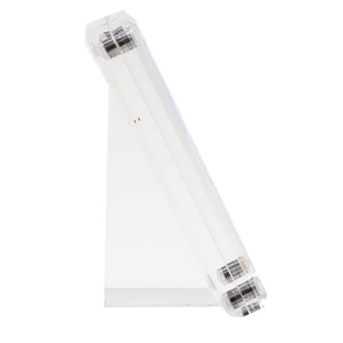 8.5x11 Standoff Acrylic Wall Sign Holder With Magnetic Access Feature - View #3