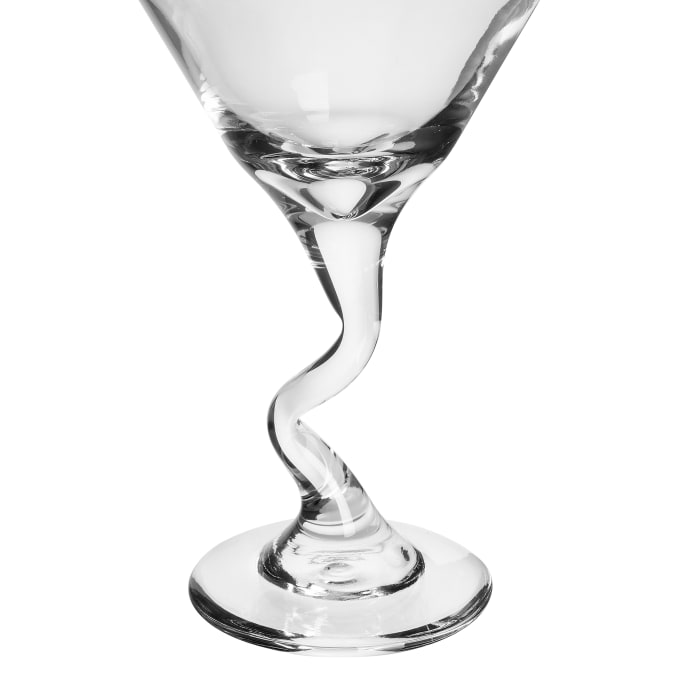 Striped Martini Glass Set (Lilac/Green), The Yo Store