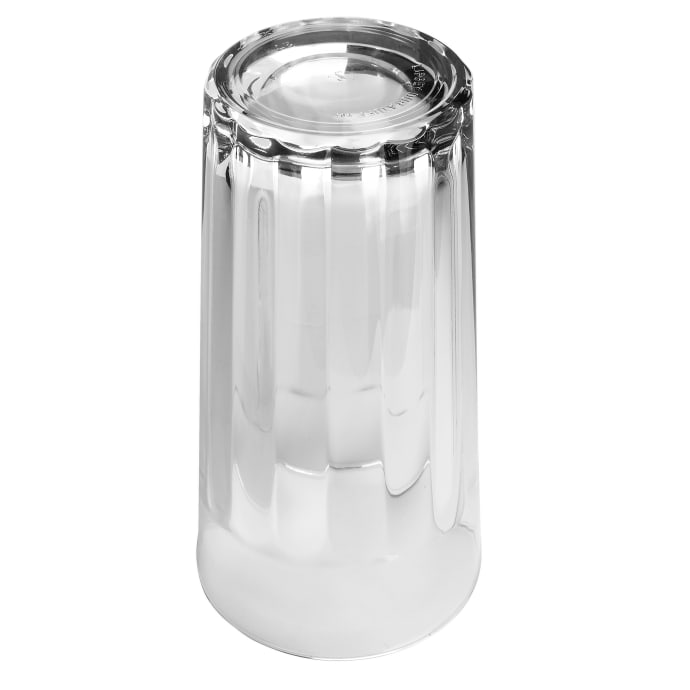 Glass DuraTuff 16 oz. Paneled Glass Tumbler by Libbey - 15642