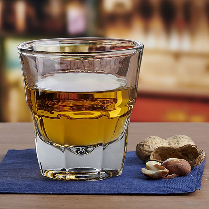 Anchor Hocking 4 1/2 oz Rocks Glass - New Orleans (90004)