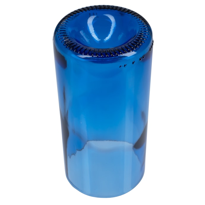 Libbey 97283 Blue 16 Oz. Wine Bottle Base Tumbler - 12 / CS