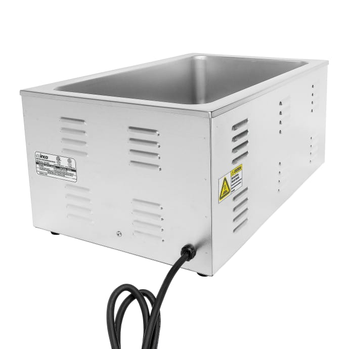 Electric Countertop Food Warmer, 20 x 12, Stainless Steel, Full Size,  Winco FW-S600