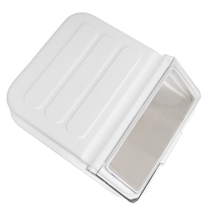 Winco FCW-10 White 10 Gallon Storage Container