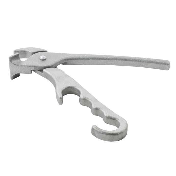 Professional Premium Pizza Pan Gripper 8'', Nickel Plated Steel