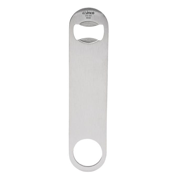Winco Can Tap Puncher and Can Opener (Church Key), Stainless Steel, 7