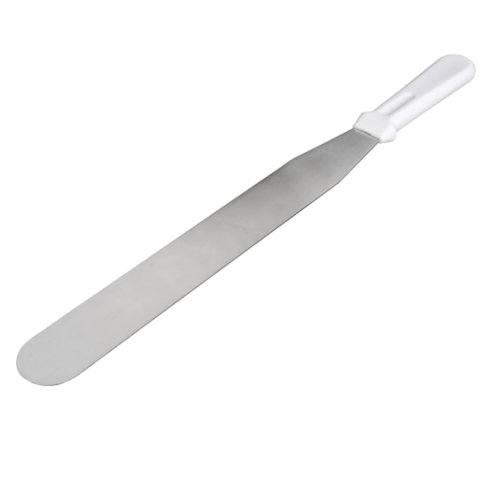 Tablecraft 4212 Stainless Steel 12 Icing Spatula with ABS Handle