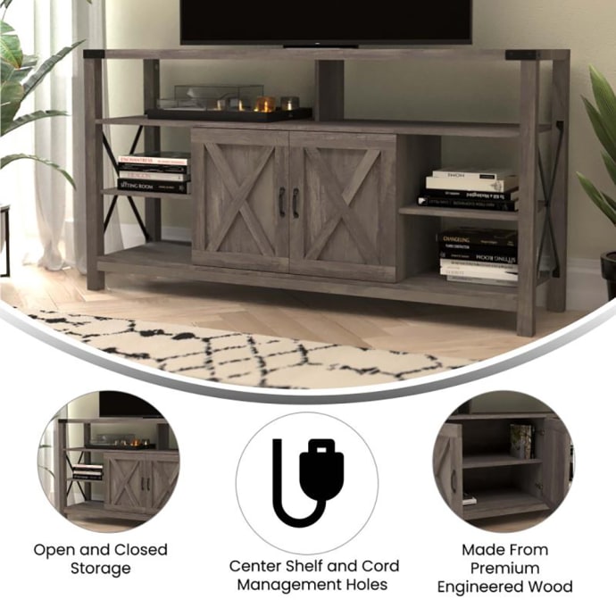 Flash Furniture ZG-025-GY-GG 60
