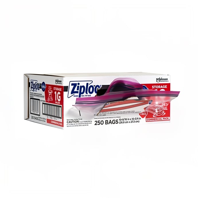 SC Johnson Ziploc Zipper Seal Top Bag - 10 9/16