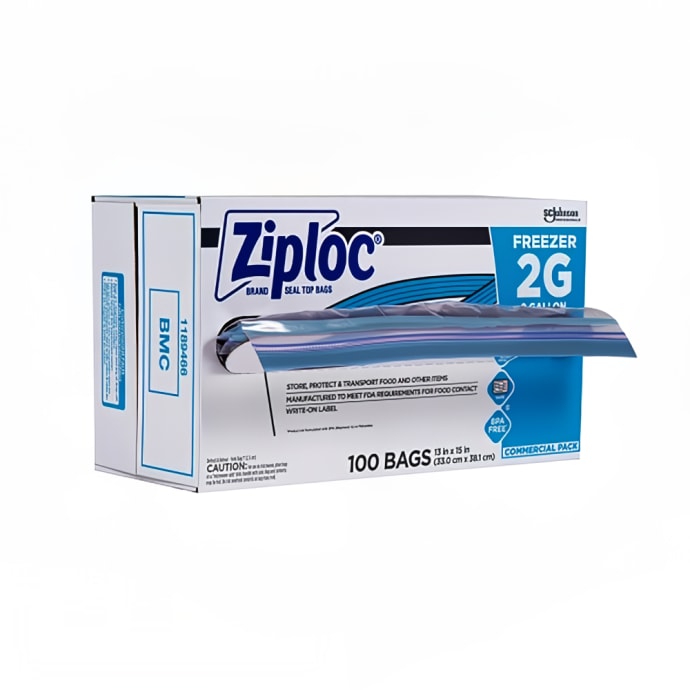 SC Johnson Ziploc Zipper Seal Top Freezer Bag - 13