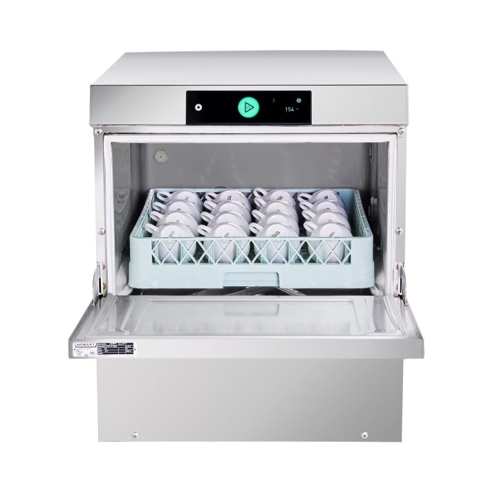 Hobart LXGNPR-3 ADA Advansys™ Low Temp Rack Undercounter Glass