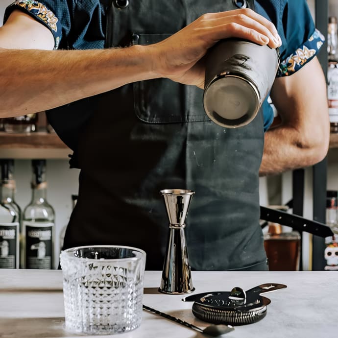 Barfly Set De 3 Shaker à Cocktail Japonais Acier Inoxydable 9