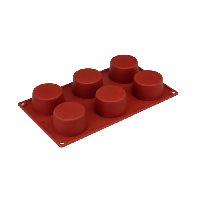 激安正規品 Bourgeat Matfer 257915 Silicone Mold, Muffin Compartment 6 財布・ケース・小物入れ