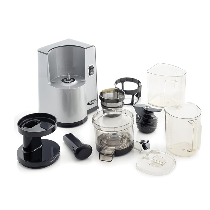 【国内配送】 w/ Juicer Centrifugal Tabletop Omega 6 Waste qt 7/8 日焼け止め
