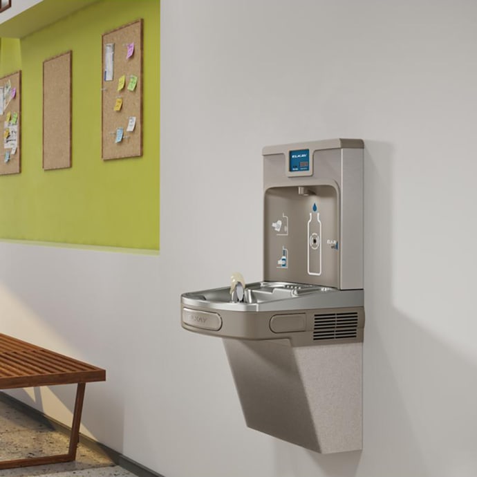 Elkay LZS8WSLK Wall Mount Drinking Fountain w/ Bottle Filler