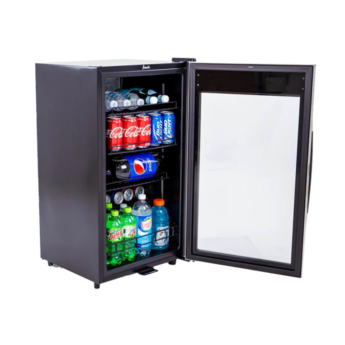 Avanti BCA306SS-IS 3 cu ft Beverage Center w/ Glass - Stainless