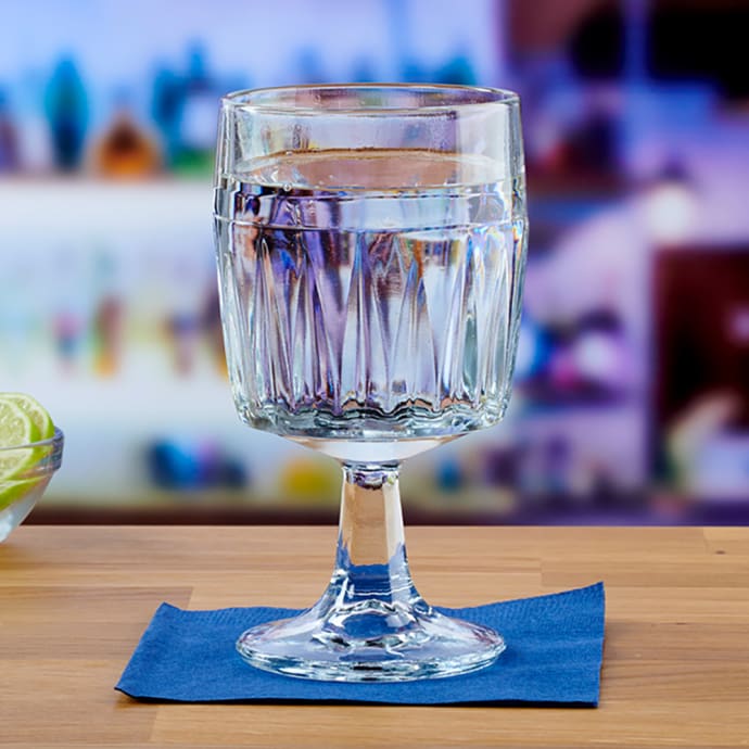 Anchor Hocking 10 1/2 oz Breckenridge™ Glass Goblet (80011)