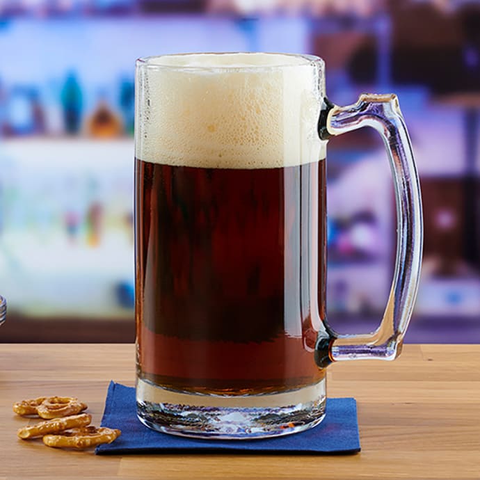 Anchor Hocking 25 oz Glass Beer Mug (90272)