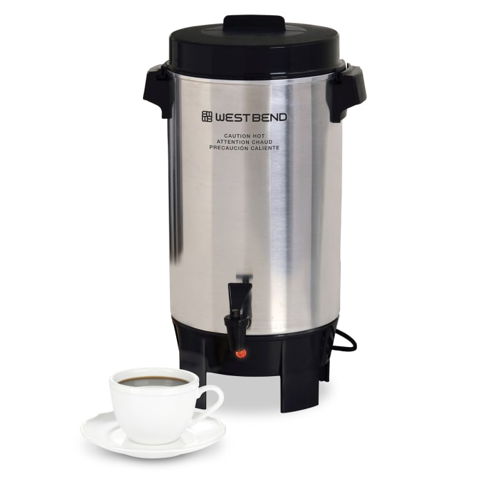 West Bend 2 5/8 gal Medium Volume Brewer Coffee Urn w/ 1 Tank, 120v/1ph  (CU0042PA23)