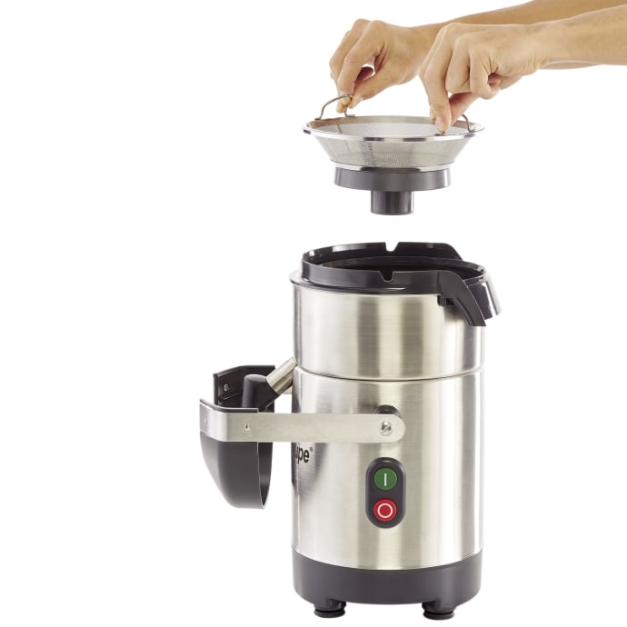 Robot Coupe J80 Tabletop Centrifugal Juicer w/ 6 7/8 qt Waste