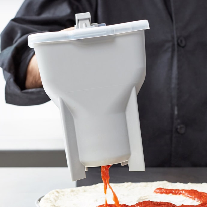 Vollrath 2800-31 3/8 gal Sauce Dispenser - Plastic, Gray