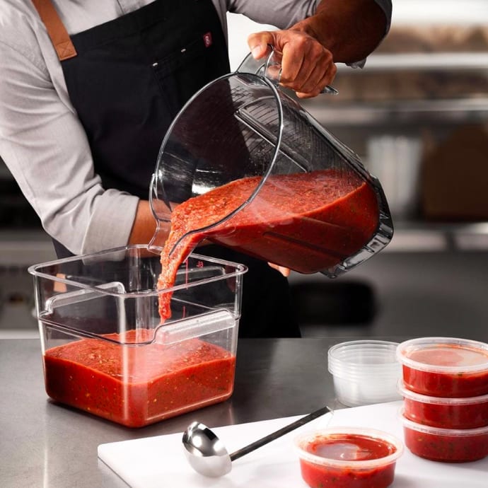 Vitamix Commercial 192 oz Big Batch™ Container w/ Lid, Plug