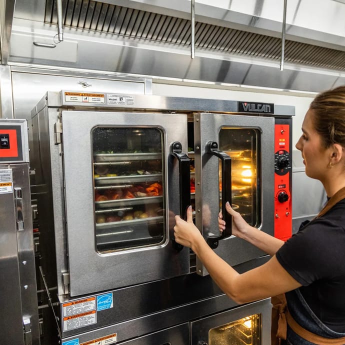 Vulcan VC55GD Double Full Size Natural Gas Convection Oven