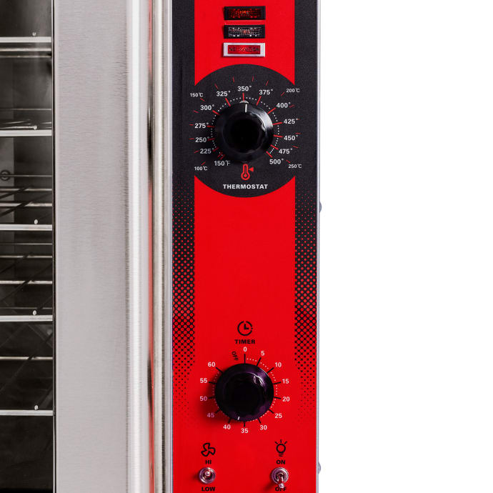 Vulcan VC4GD Single Full Size Natural Gas Convection Oven - 50,000 BTU
