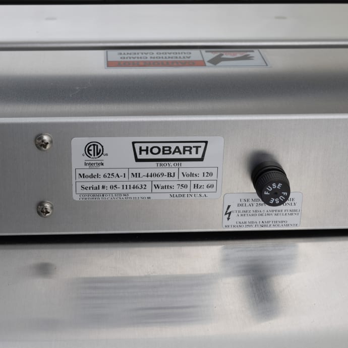 Hobart 625A-1 Tabletop Wrap Station w/ Hot Cutoff Bar - 18