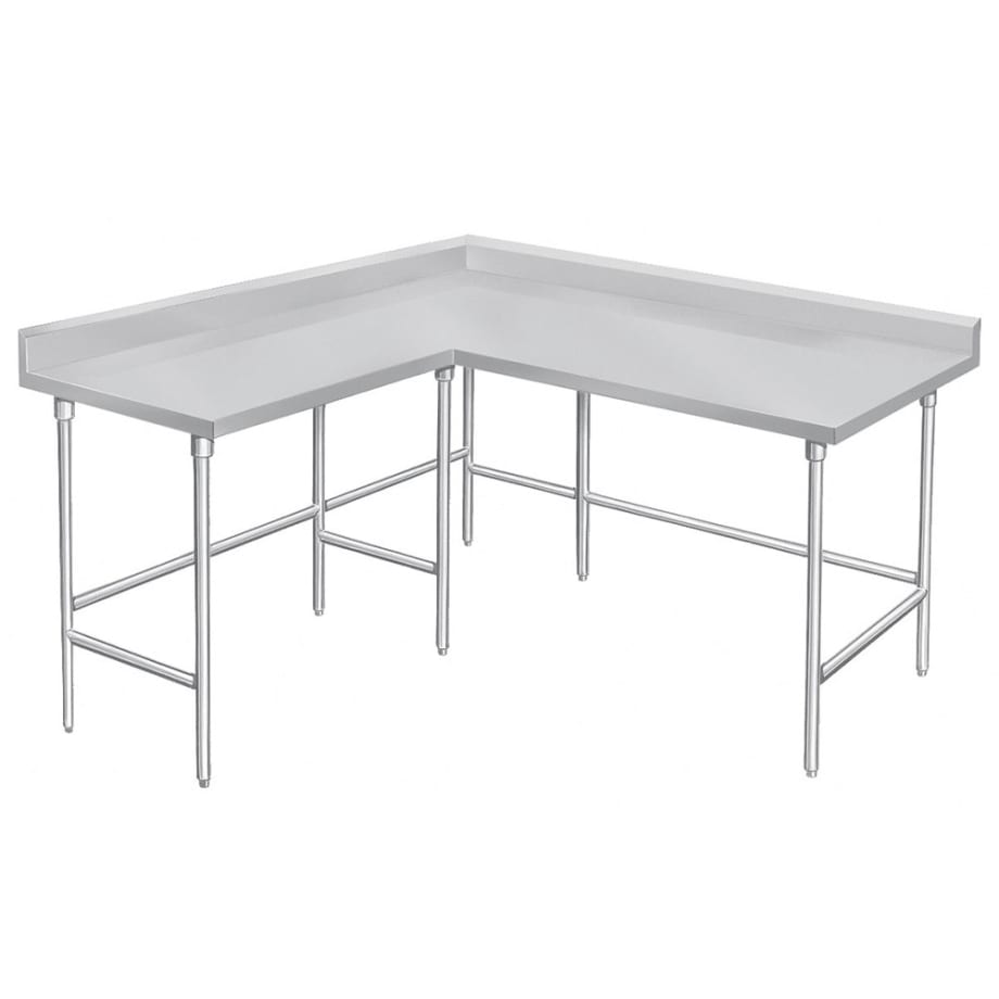 Stainless Steel Corner Work Tables | KaTom